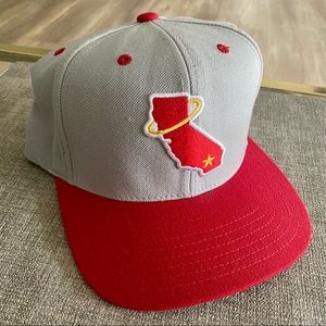 Los Angeles Anaheim Angels Stadium Exclusive hat by American Needle.